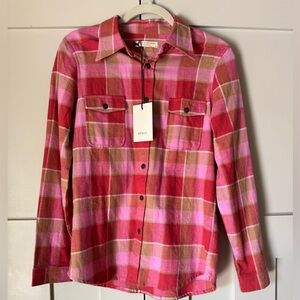 Spell & The Gypsy Montague Flannel Shirt size XS